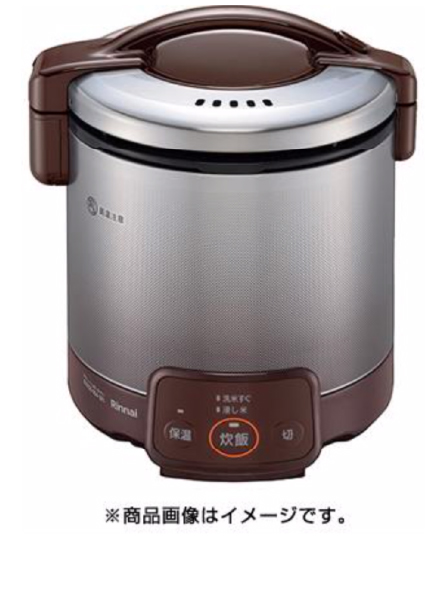 ケークサレ パロマ ガス炊飯器 炊きわざ PR-M18TR -5 (1.8L/10合炊き